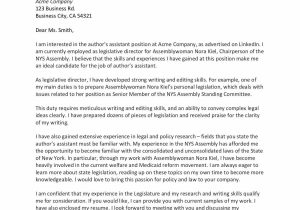 Cover Letter for Job Resume Samples Cover Letter Sample for A Resume