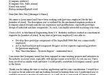 Cover Letter for Resume Hr Samples Job Application Letter for Mechanical Engineer Fresher …