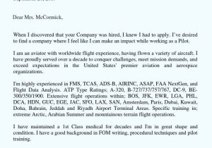 Cover Letter Sample for A Aviation Resume Pilot Cover Letter Samples & Templates [pdflancarrezekiqword] 2022 Cover …