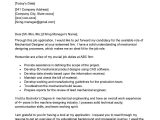 Cover Letter Sample for Mechanical Engineer Resume Mechanical Designer Cover Letter Examples – Qwikresume