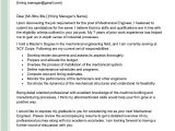 Cover Letter Sample for Mechanical Engineer Resume Mechanical Engineer Cover Letter Examples – Qwikresume