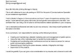 Cover Letter Sample Telecommunications Operator Resume Communications Specialist Cover Letter Examples – Qwikresume