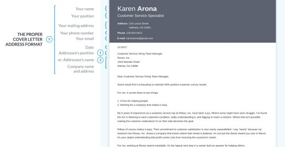 Cover Letter Samples for Resume No Name How to Address A Cover Letter (and who Should It Be to?)