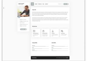 Create A Webstie with Work Samples and Resume 27 Best Resume Website Templates for Online Cvs 2022 – Colorlib