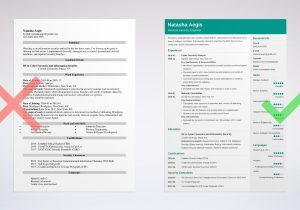 Creating A Cyber Security Resume Sample Cyber Security Resume Sample [also for Entry-level Analysts]