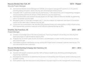 Creating Campaigns In Salesforce Resume Sample 8 Salesforce Resume Examples for 2022 Resume Worded