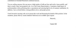 Customer Service Resume Cover Letter Samples Call Centre Agent Cover Letter Sample October 2021