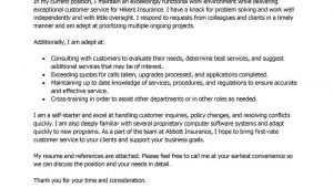 Customer Service Resume Cover Letter Samples Cover Letter Template for Customer Service #cover …