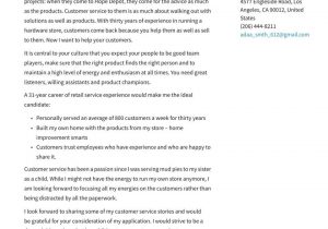 Customer Service Resume Cover Letter Samples Customer Service Representative Cover Letter Examples & Expert Tips