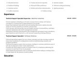 Customer Service Technical Support Sample Resume Technical Support Specialist Resume Samples All Experience …