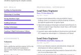 Data Center Operations Engineer Sample Resume Lead Data Engineer Resume Example with Content Sample Craftmycv