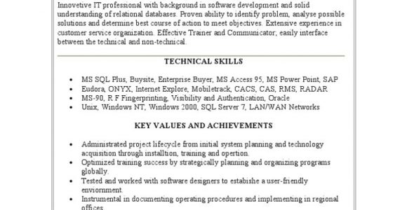 Data Center Operations Engineer Sample Resume Sample It Resume Pdf oracle Database Microsoft Access