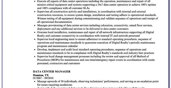 Data Center Project Manager Resume Sample Data Center Project Manager Resume Sample Vincegray2014