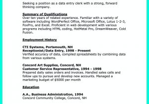 Data Entry Job Description Resume Sample Your Data Entry Resume is the Essential Marketing Key to Get the …