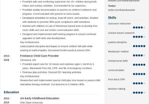 Daycare after School Counselor Resume Sample Child Care Resumeâexamples and 25lancarrezekiq Writing Tips