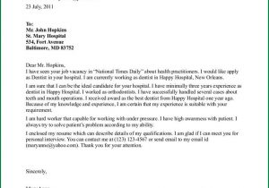 Dental assistant Resume Cover Letter Samples Cover Letter Examples for Dental assistant October 2021