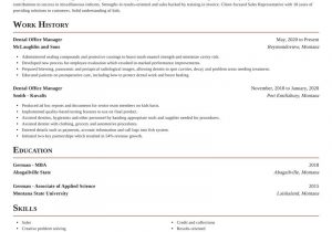 Dental Front Office Manager Resume Sample Dental Office Manager Resume Builder & Example Rocket Resume