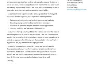 Dental Hygiene Resume Cover Letter Sample Dental Hygiene Cover Letter Examples & Expert Tips [free] Â· Resume.io