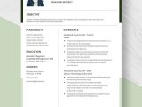 Department Of Homeland Security Resume Sample Free Free Homeland Security Resume Template – Word, Apple Pages …