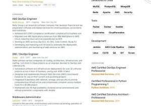 Devops Build and Release Sample Resumes Devops Engineer Resume Examples & Guide for 2022 (layout, Skills …