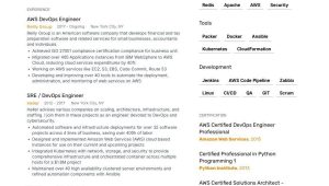 Devops Headline In Indeed Resume Sample Devops Engineer Resume Examples & Guide for 2022 (layout, Skills …