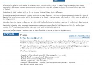 Devops Sample Resume for 3 Years Experience Creating A Devops Resume: Devops
