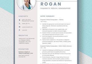 Diagnostic Medical sonography Student Sample Resumes Diagnostic Medical sonographer Resume Template – Word, Apple Pages …