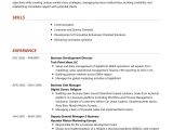 Director Of Business Development Resume Templates Business Development Director Resume Sample 2021 Writing Tips …