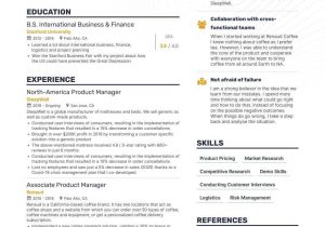 Director Of Product Development Resume Sample Product Manager Resume Examples & Guide for 2021