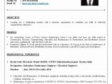 Electronics Engineer Resume Sample for Freshers Electrical Engineer Resume Example Beautiful Electrical Engineer …