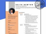 Employee Of the Month Resume Sample Creative Resume Template Word & Pages, Cv Template, Professional …