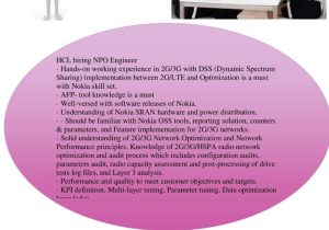 Engineer Resume Sample On Nokia Airscale Netact Ganesh Kumar – Ran Ni Specalist – Nokia Linkedin