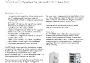 Engineer Resume Sample On Nokia Airscale Nokia Outdoor 2m Enclosure Cs7180192 Pdf Pdf Manufactured …