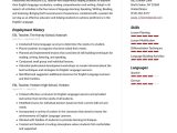 English as A Second Language Teacher Resume Sample Esl Teacher Resume Examples & Writing Tips 2022 (free Guide)