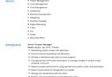 Enterprise It Project Manager Sample Resume Project Manager Resume Example 2022 Writing Tips – Resumekraft