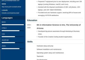 Entry It Help Desk Resume Sample Entry-level It Resume with No Experience – Examples for 2022