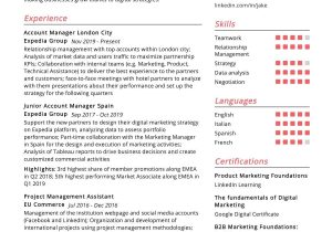 Entry Level Account Manager Resume Sample Account Manager Resume Sample 2022 Writing Tips – Resumekraft