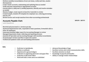 Entry Level Accounting Jobs Resume Sample Accounts Payable Resume Samples All Experience Levels Resume …