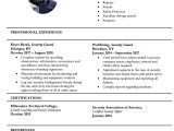 Entry Level Armed Security Resume Sample Security Guard Resume & Writing Guide  20 Templates Pdf & Word