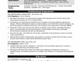 Entry Level Civil Engineer Resume Sample Sample Resume for A Midlevel Civil Engineer Monster.com