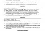 Entry Level Computer Science Resume Template Entry-level Programmer Resume Monster.com