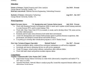 Entry Level Cyber Security Resume with No Experience Sample Cyber Security / It Security Resume: Resumes