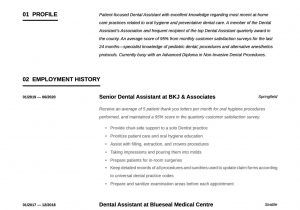 Entry Level Dental assistant Resume Template 17 Dental assistant Resumes & Writing Guide 2020