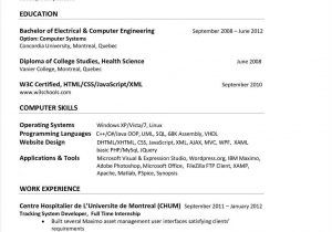 Entry Level Electrical Engineering Resume Sample Resume Templates Quebec – Resume Templates Engineering Resume …