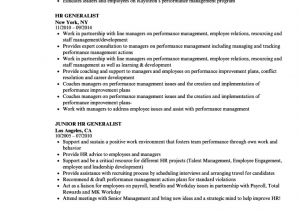 Entry Level Hr Generalist Resume Sample Free Hr Generalist Resume Hr Generalist Resume Samples