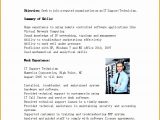 Entry Level It Support Resume Sample 7 Entry Level Resume Template Free Free Samples