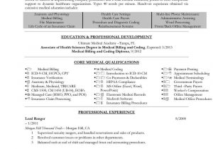 Entry Level Medical Coding Resume Sample Medical Coding Resume Sample Entry Level