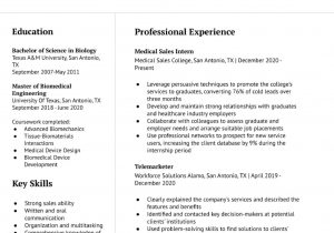 Entry Level Medical Sales Resume Samples Entry-level Medical Sales Representative Resume Examples …