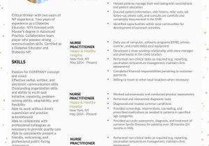 Entry Level Nurse Practitioner Resume Sample √ 25 Entry Level Nurse Practitioner Resume In 2020