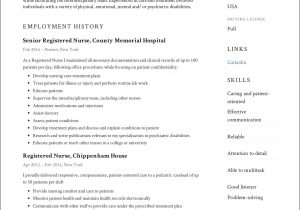 Entry Level Nursing assistant Resume Sample Sample Resume Registered Nurse Entry Level